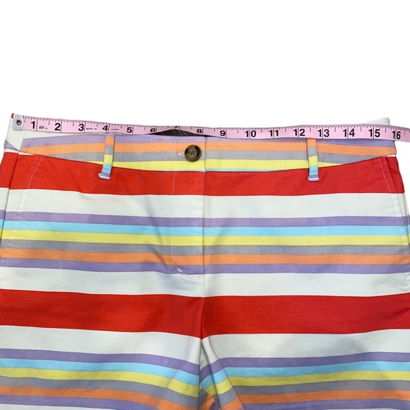 Boden Striped Bistro Shorts 8 - Picture 6 of 11